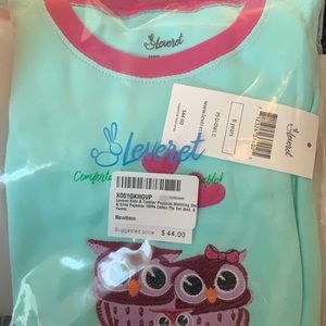 Leveret Kids And Matching Doll Pajamas - Owl